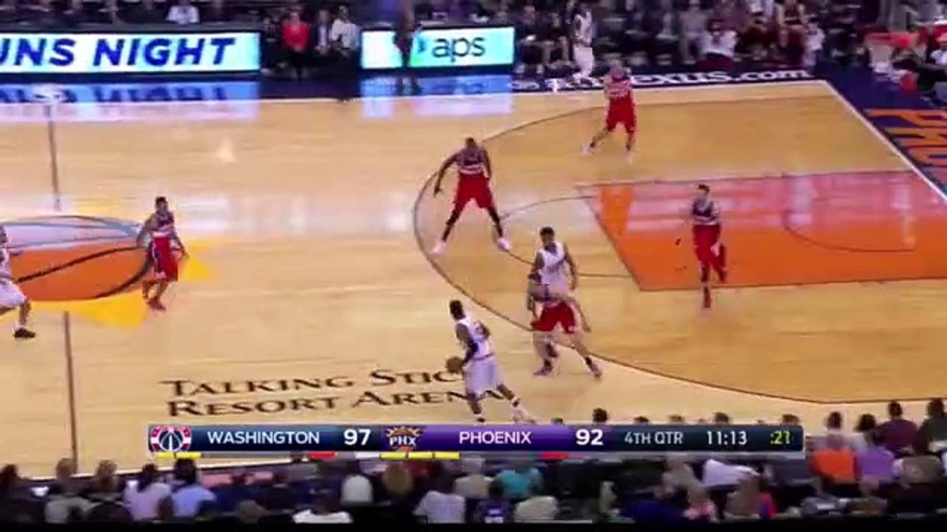 Watch Suns Mascot Dives Onto Court In Middle Of Play Video Dailymotion