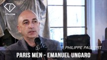 Paris Men Fashion Week Fall/Winter 2017/18 - Emanuel Ungaro Trends | FTV.com