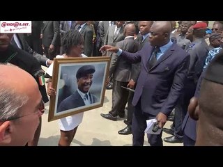 Deuil: levée de corps de Laurent Pokou à IVOSEP en présence du Vice Président Duncan