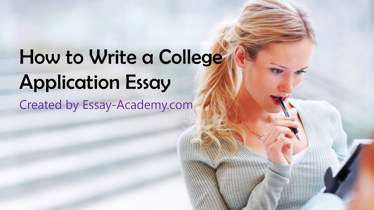 How to Write a College Application Essay