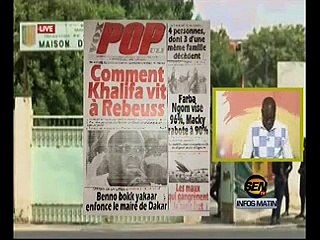 A son arrivée à Rebeuss, Khalifa Sall aurait demandé à son épouse de lui apporter un