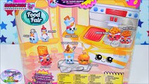 SHOPKINS Cool and Creamy Collection Food Fair Season 3 Play Set Exclusive Unboxing Review