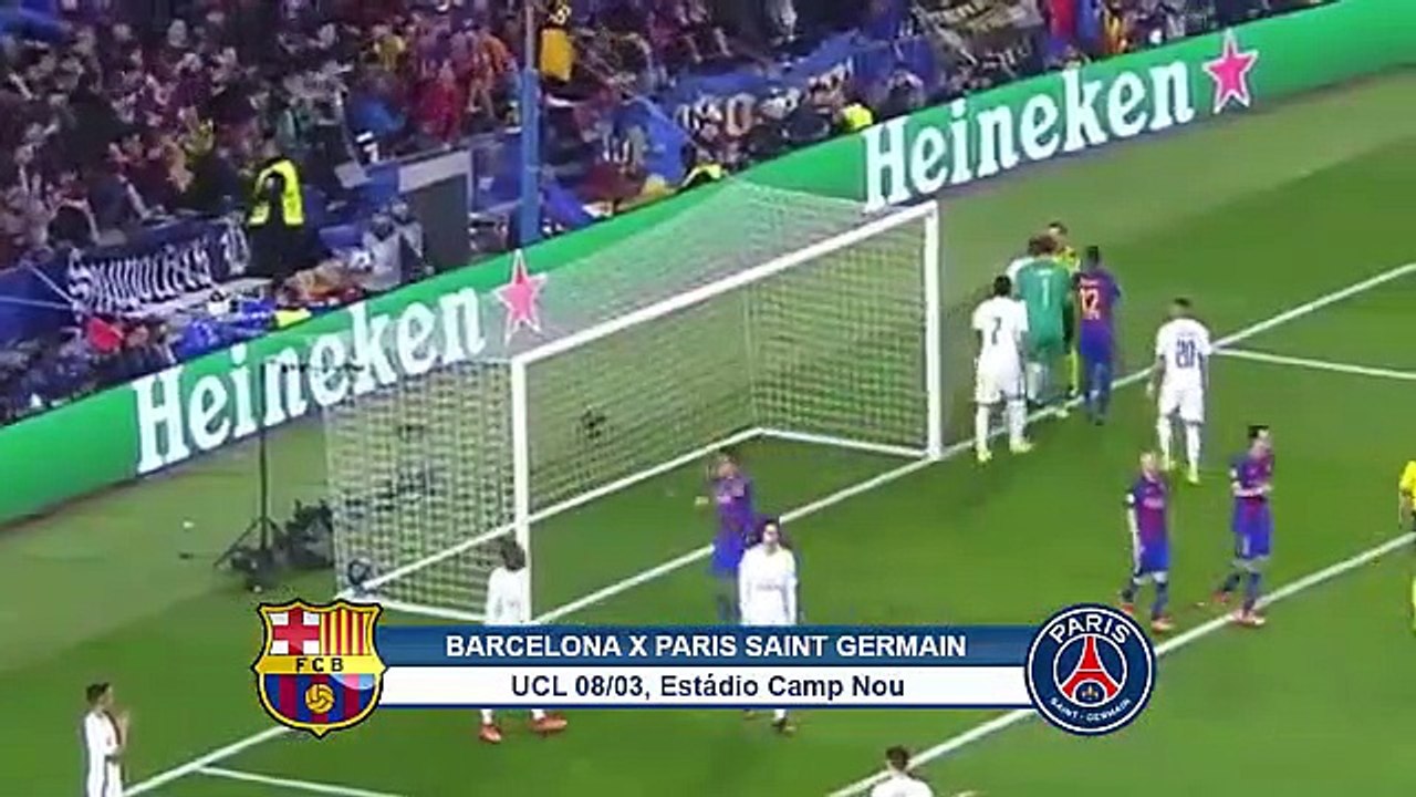 Milagres Existem- Barcelona Reverte o Placar 6-1(Gols) Barcelona VS PSG