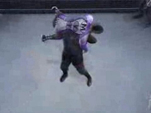 Smackdown vs Raw 2008 Mark Henry Finisher vs MVP