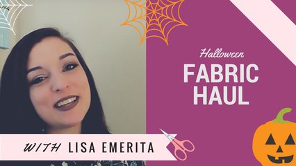 Halloween Costume Fabric Haul & Sewing Plans