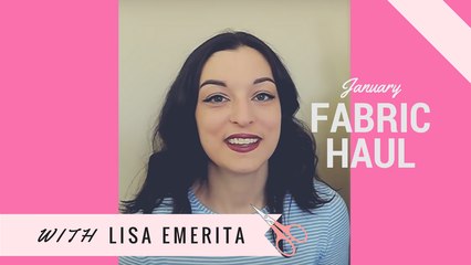 Fabric Haul & Sewing Plans - January 2017
