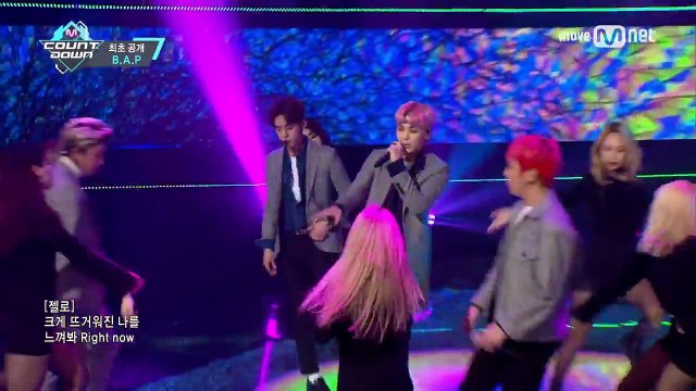 [B.A.P - DIAMOND 4 YA] Comeback Stage - M COUNTDOWN 170309 EP.514