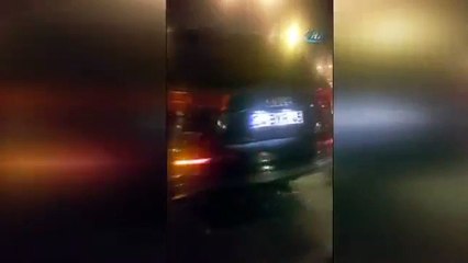 Darbecilerin Tankla Ezdiği Araç Sergileniyor