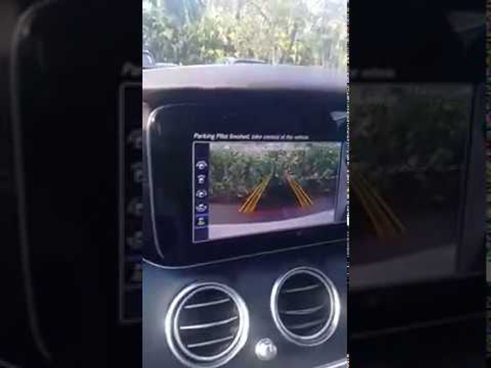 Mercedes-Benz E-Class Parking Pilot Demo