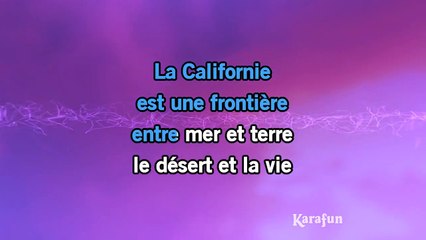 Julien Clerc - La Californie KARAOKE / INSTRUMENTAL