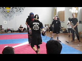 Andre vs Some Guy - Single Stick - Beat the Crap Out of Cancer I - December 4 2010