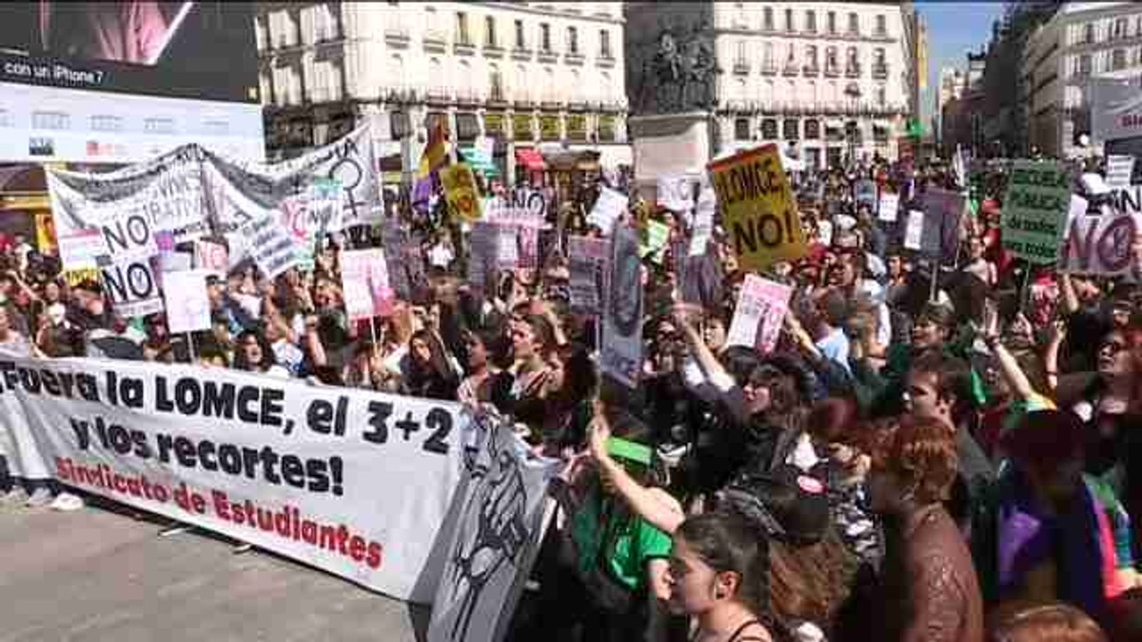 La Educación, en huelga contra los recortes y la Lomce
