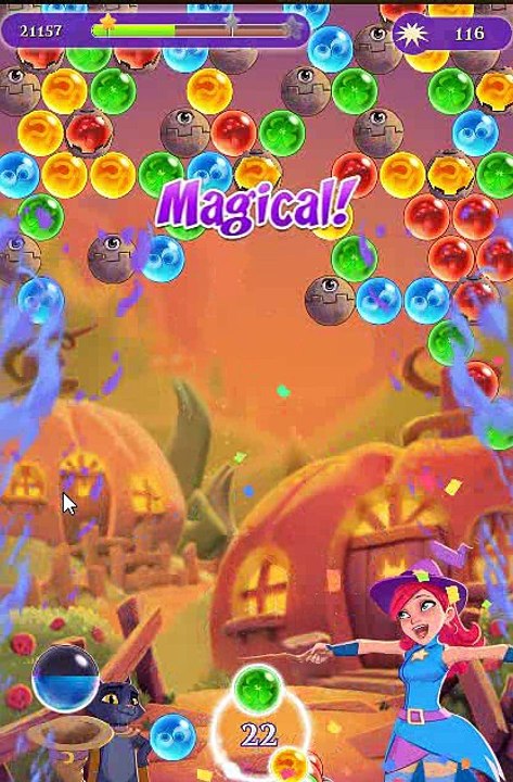 Bubble Witch Saga 3 - FASE 211 - LEVEL 211