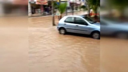 Bodrum'da Sağanak Yağmur Olumsuz Etkiledi Ek Görünü