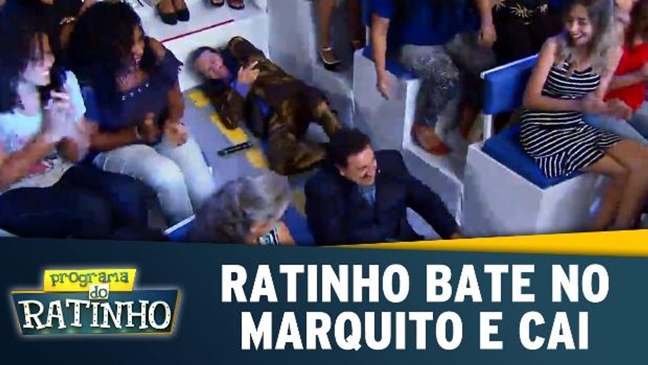 Ratinho bate no Marquito e leva o maior tombo