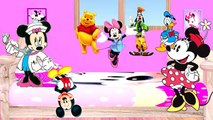 Five Little Mickey Mouse Jumping on The Bed at ClubHouse | Nursery Rhymes for Children