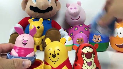 Winnie the Pooh Hide Inside Winnie - Stacking Cups