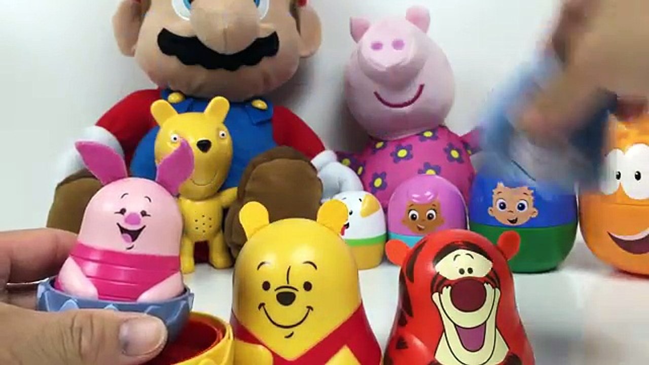 Winnie the Pooh Hide Inside Winnie - Stacking Cups