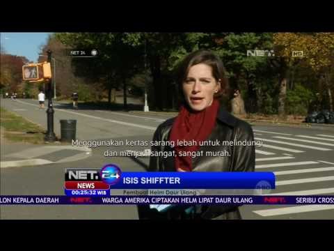 Terobosan Helm Lipat Daur Ulang - NET24