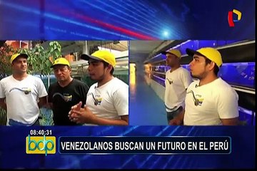 Venezolanos buscan un mejor futuro en el Perú