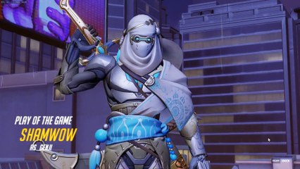 Overwatch: When Genji actually needs healing.