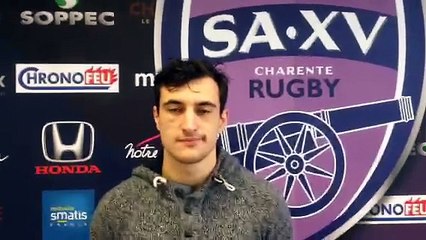 Paulin Riva avant Colomiers - SA XV