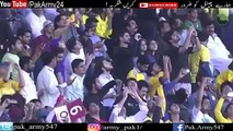 Pakistan Army Paratrooper Jumping Into Gaddafi Stadium Lahore PSL HD Full Video