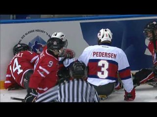#ThrowbackThrusday Gold medal game - International Ice Sledge Hockey Tournament "4 Nations" Sochi