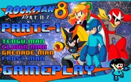 T Buster juega ROCKMAN 8 - METAL HEROES Parte1