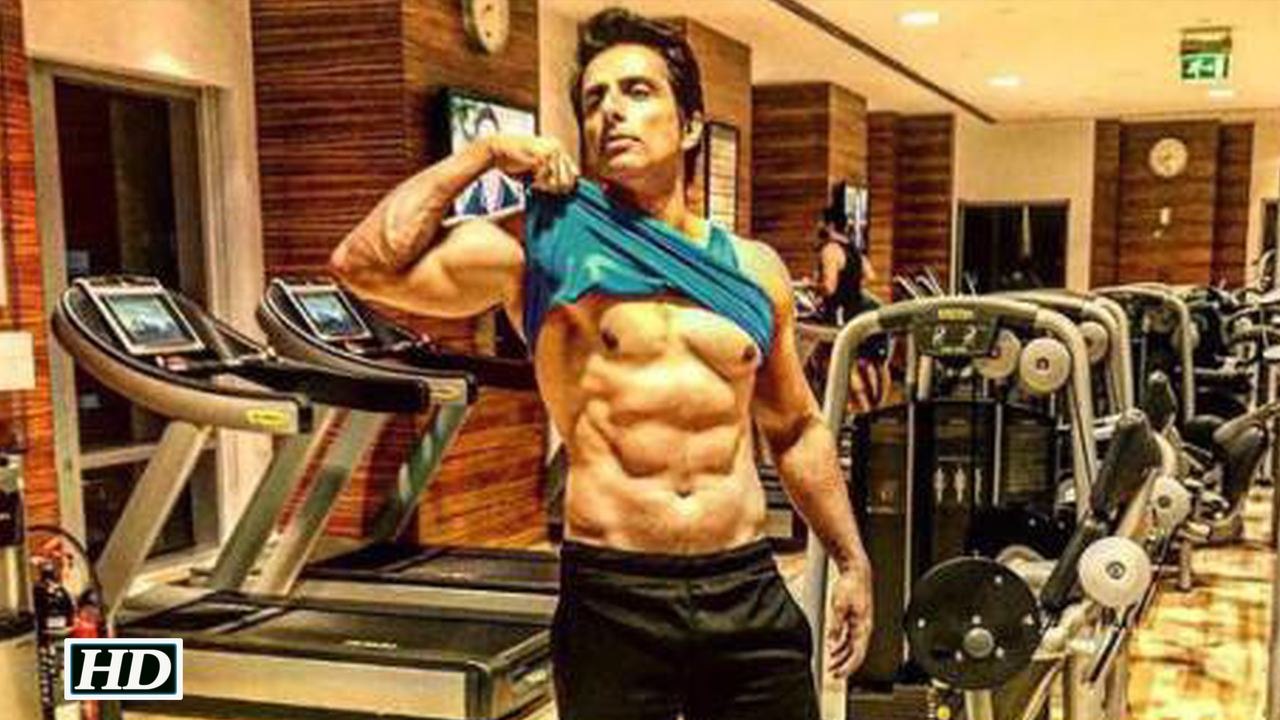 Watch Sonu Sood give some major fitness goals