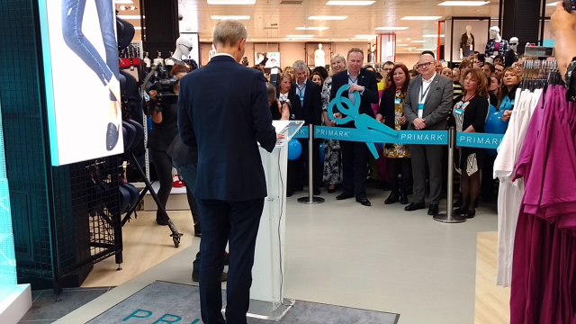 Inauguration du Primark à Rive Gauche