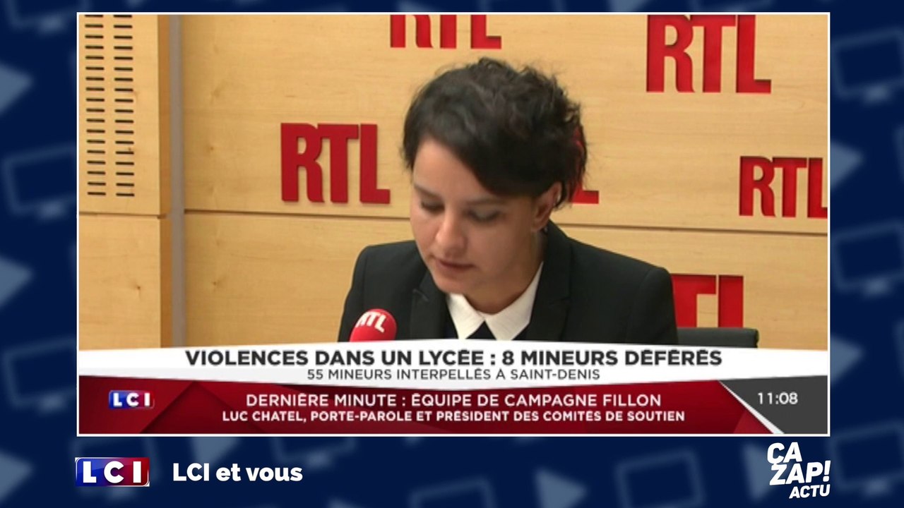 Najat Vallaud-Belkacem à François Fillon et Marine Le Pen : "Commencez par vous occuper de vos affaires"