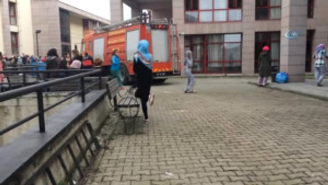 Öğrenci Yurdunda Yangın Paniği
