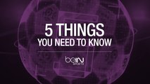 5 things... Cavani keen to continue scoring run