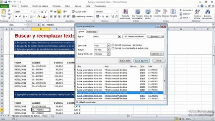 06 Buscar y reemplazar texto en Excel 0418
