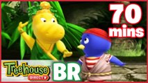 Os Backyardigans Desenho Animado - Episódios 33-35 Compilação De 70 mins Para Crianças