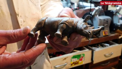 Saint-Martin-des-Champs (29). Christian Sanchez : entre son restaurant et la sculpture