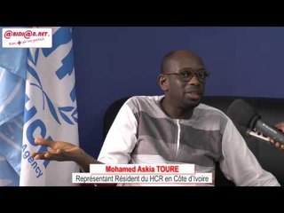 M. Askia Mohamed Touré, représentant résident du HCR en Côte d'Ivoire fait le point de la situation