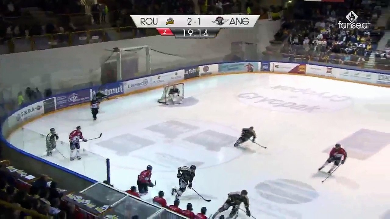 1/4 FINALE (M5) : ROUEN - ANGERS : 6-4 (LES BUTS)