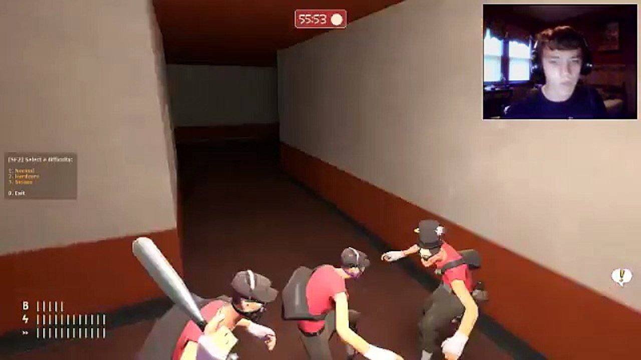 WE'RE TRAPPED, AGAIN!- Slender Fortress