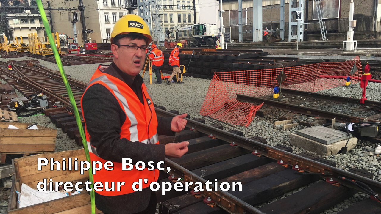 Chantier de la gare Perrache à Lyon