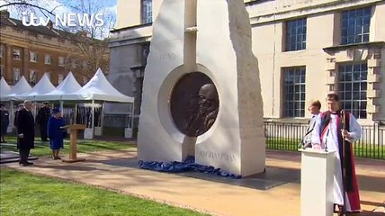 ITV News_Iraq & Afghanistan national war memorial unveiled by the Queen 9Mar17