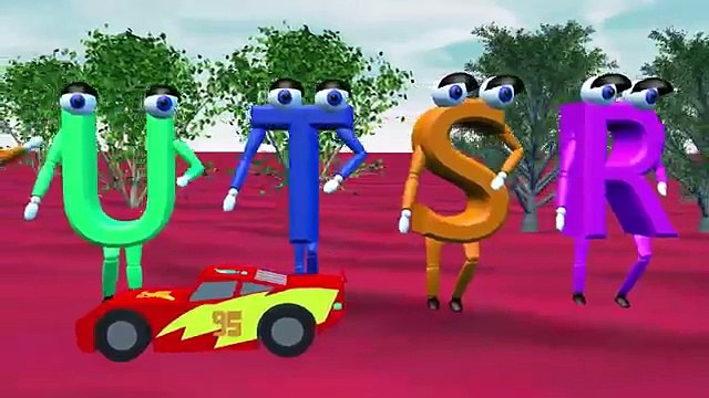 El alfabeto inglés para niños. Enseñamos inmediatamente todas las letras del alfabeto inglés, junto con el tren