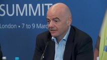 Infantino cautious over video technology after 'incredible' Barca win