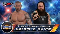 WWE 2K17 Randy Orton Vs Bray Wyatt WWE World Heavyweight Championship Wrestlemania 33