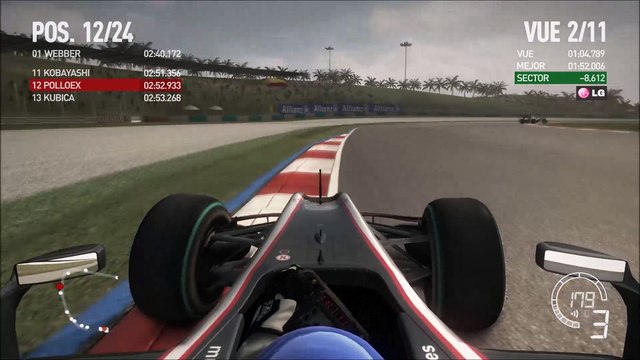 F1 2010 // HRT F1 Team / GP Malasia - Carrera
