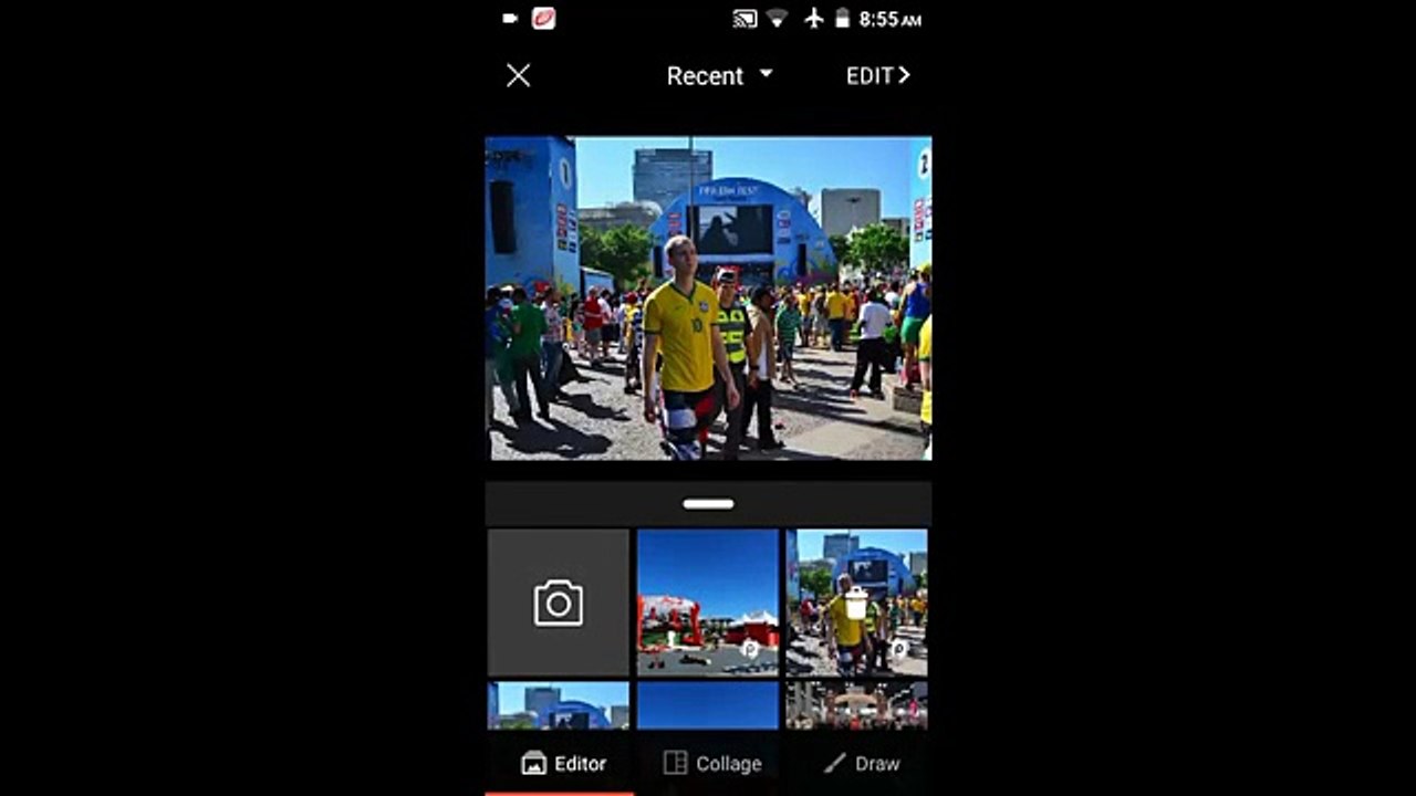 change Background of photo on Android