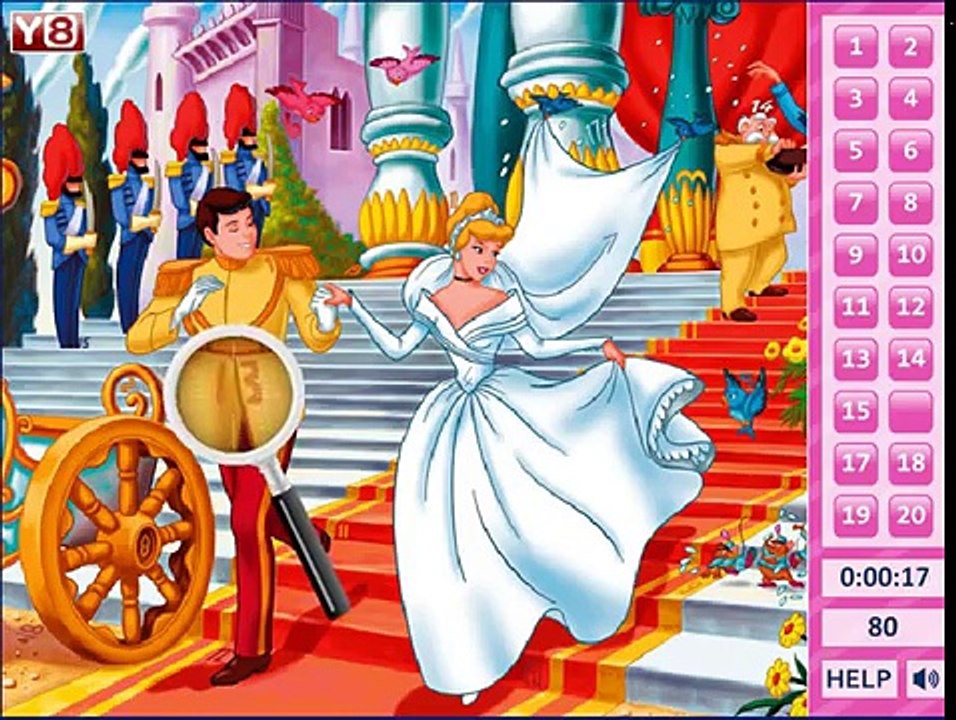 Princess Hidden Numbers Game