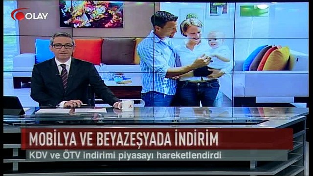 Mobilya ve beyazeşyada indirim (Haber 09 03 2017)