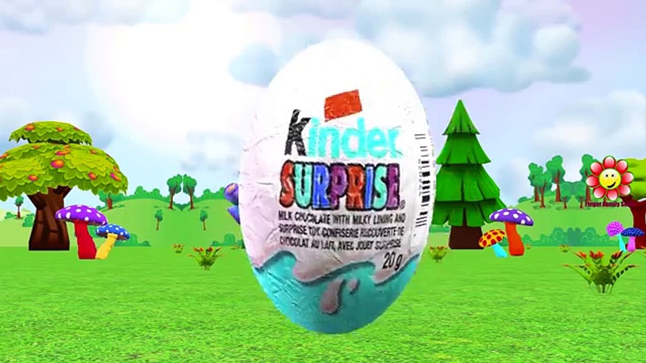 Huevo Sorpresa De Pascua Dedo De La Familia De La Canción | Kinder Sorpresa Dedo Rimas Infantiles De La Colección